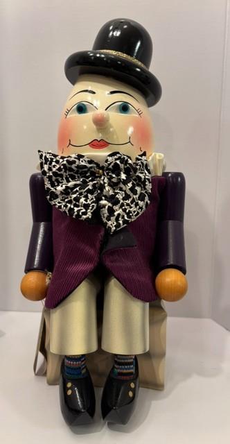 Steinbach Nutcracker Humpty Dumpty Ltd Edition No. 002601/10000 Vtg, Vg+