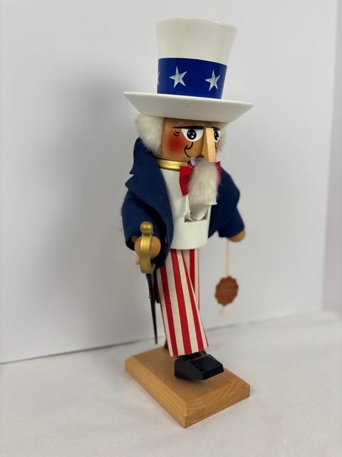 Steinbach Nutcracker Uncle Sam 15 -germany Minor Hat Damage See Photos