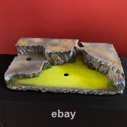 Swamp Cliff Display Platform For Dept 56 Halloween Or Lemax Villages, Free Ship