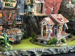 Swamp Cliff Display Platform For Dept 56 Halloween Or Lemax Villages, Free Ship