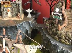 Swamp Cliff Display Platform For Dept 56 Halloween Or Lemax Villages, Free Ship