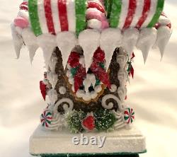 Sweet Savannah Handcrafted Dutch Village Gingerbread House Small 9 2-Sided