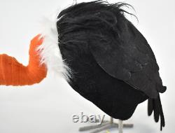 Target Featherly Friends 2019 BUZZ Halloween 9 Buzzard Vulture Bird Black RARE