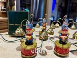 Tested 1991 Mr Christmas Santa's Marching Band Musical Bells 35 Carols Video