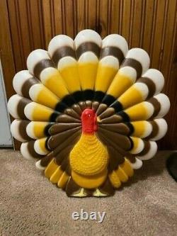 Thanksgiving Turkey Blow Mold 1995 Don Featherstone Vintage 20 High