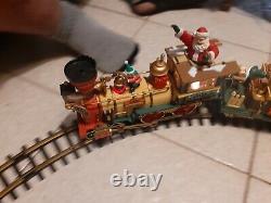 The Big Train New Bright 380 Holiday Express Animated Christmas Train Set