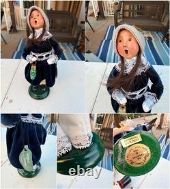 The Carolers Lot Of 15 Vtg Christmas Figures Decor Byers Choice Carolers