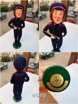 The Carolers Lot Of 15 Vtg Christmas Figures Decor Byers Choice Carolers
