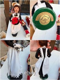 The Carolers Lot Of 15 Vtg Christmas Figures Decor Byers Choice Carolers