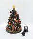 The Danbury Mint 12 Dachshund Christmas Tree Lighted Decoration W Top Star
