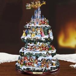The Disney Christmas Carousel Tree Animated Table Top Decoration 50 characters