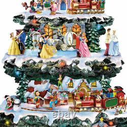 The Disney Christmas Carousel Tree Animated Table Top Decoration 50 characters