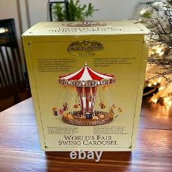 The Gold Label Collection World's Fair Swing Carousel Mr Christmas 2004