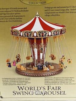 The Gold Label Collection World's Fair Swing Carousel Mr Christmas 2004