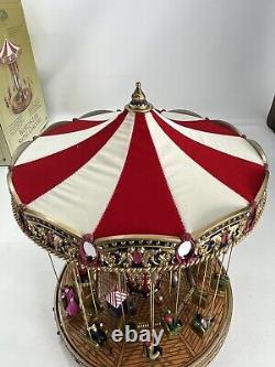 The Gold Label Collection World's Fair Swing Carousel Mr Christmas 2004