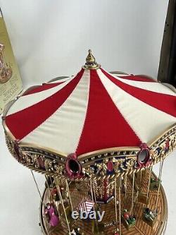 The Gold Label Collection World's Fair Swing Carousel Mr Christmas 2004