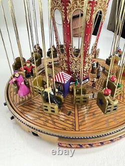 The Gold Label Collection World's Fair Swing Carousel Mr Christmas 2004