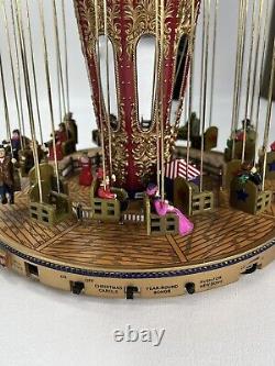 The Gold Label Collection World's Fair Swing Carousel Mr Christmas 2004