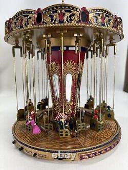 The Gold Label Collection World's Fair Swing Carousel Mr Christmas 2004