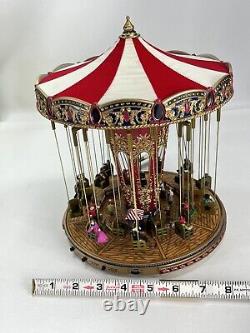 The Gold Label Collection World's Fair Swing Carousel Mr Christmas 2004