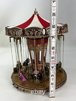 The Gold Label Collection World's Fair Swing Carousel Mr Christmas 2004