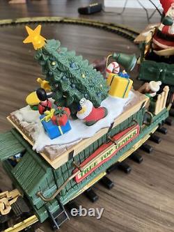 The Holiday Express Animated Electric Train Set NO. 380 New Bright 1996 Vintage