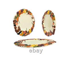 The Pilgrim Pair Thanksgiving Serveware Set 1990s Original Boxes