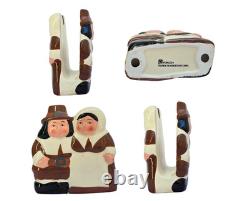 The Pilgrim Pair Thanksgiving Serveware Set 1990s Original Boxes