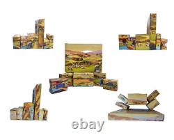 The Pilgrim Pair Thanksgiving Serveware Set 1990s Original Boxes