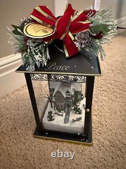 Thomas Kinkade's Illuminated Lantern Collection 4 piece set