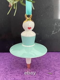 Tiffany & CO Bone China Ballerina Nutcraker Ballet Ornament NIB