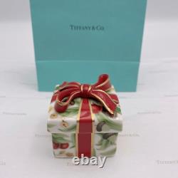 Tiffany & Co. Holiday Garland Gift Box Christmas Porcelain With Pouches