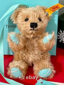 Tiffany & Co Steiff Teddy Bear Ornament NIB