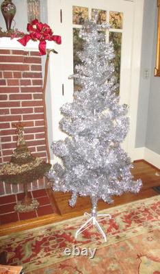 Tinsel Tree 6Ft Vintage Christmas Tree In Original Box COMPLETE Never Used