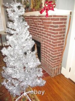 Tinsel Tree 6Ft Vintage Christmas Tree In Original Box COMPLETE Never Used