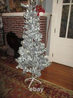 Tinsel Tree 6Ft Vintage Christmas Tree In Original Box COMPLETE Never Used