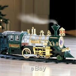 Traditional Around the Christmas Tree Train Set Decoration Music Sound & Lights