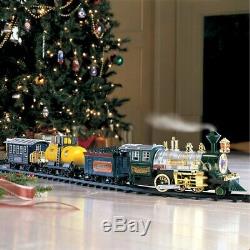 Traditional Around the Christmas Tree Train Set Decoration Music Sound & Lights