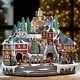 Train Village Christmas Prop Animated Led Lights 8-songs Decoration Holiday