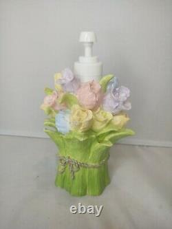 Tulips flower bouquet mother's Day Easter spring soap dispenser pump home decor