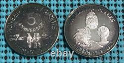 Twenty-Five CONDE-CAVALIERS (Mobile, AL). 999 FINE SILVER Mardi Gras Doubloons Twenty-Five CONDE-CAVALIERS (Mobile, AL). 999 FINE SILVER Mardi Gras Doubloons