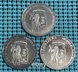 Twenty-Five CONDE-CAVALIERS (Mobile, AL). 999 FINE SILVER Mardi Gras Doubloons Twenty-Five CONDE-CAVALIERS (Mobile, AL). 999 FINE SILVER Mardi Gras Doubloons