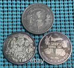 Twenty-Five CONDE-CAVALIERS (Mobile, AL). 999 FINE SILVER Mardi Gras Doubloons Twenty-Five CONDE-CAVALIERS (Mobile, AL). 999 FINE SILVER Mardi Gras Doubloons