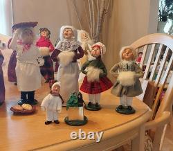 Twenty Six (26) Byers Choice Christmas Carolers from 1986 thru 2002