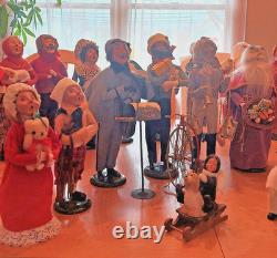 Twenty Six (26) Byers Choice Christmas Carolers from 1986 thru 2002