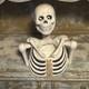 Ultra Rare Bethany Lowe Skeleton Container Papier Mache