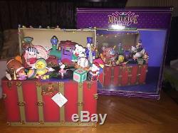 ULTRA RARE Enesco Christmas Toy Chest -7 Movements Toy Land Music Box