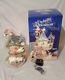 Ultra Rare Enesco The Enchanted Clocktower Action/lites Music Box Mib Video