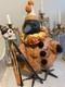 Ultra Rare Large Bethany Lowe Halloween Crow With Circus Costume & Monocle Retired