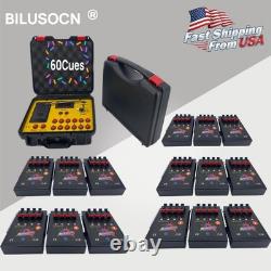 Ultimate 60 Cues Fireworks Firing System Wireless Remote Pyrotechnics Gear